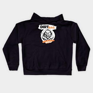 Dirt Bag Dog Kids Hoodie